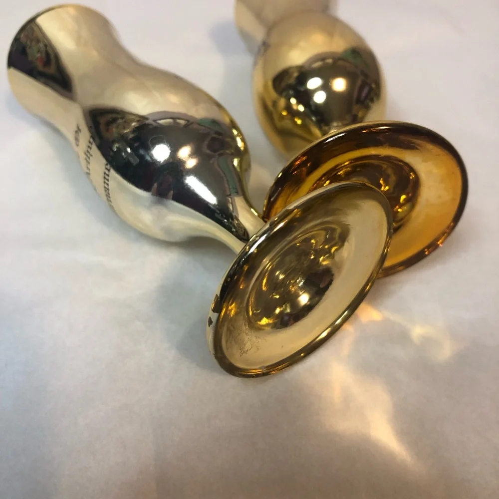 Excalibur Las Vegas Shot Glasses Glass Gold Two